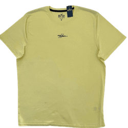 Camiseta Hollister Amarela Masculina - 2419 - USA PARA VOCÊ LOJINHA