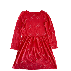 Vestido Rosa de Bolinha Carter's - 3982 - USA PARA VOCÊ LOJINHA
