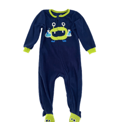 Macacão de Fleece Monstrinho com Pézinho Kids Head... - USA PARA VOCÊ LOJINHA