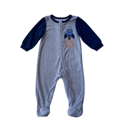 macacão de fleece foguete Kids Headquarters - 4218 - USA PARA VOCÊ LOJINHA