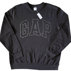 Moletom Masculino Preto Gap Fechado - 4352 - USA PARA VOCÊ LOJINHA