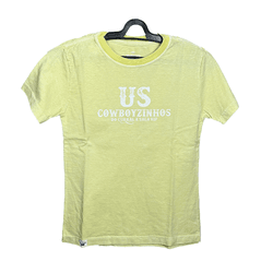 Camiseta Infantil Amarelo Claro - USC-CI-001 - USCOWBOYS