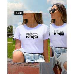 Baby Look Camiseta T-Shirt Feminina Queria Surtar ... - USE CLAN