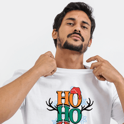 Camiseta Natal 2025 Personalizada Exclusiva Hohoho... - USE CLAN