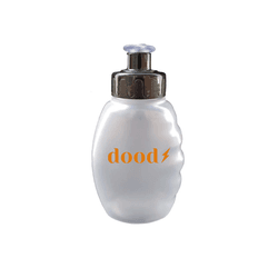 Garrafa Squeeze Transparente Hidratação 245ml - DOOD