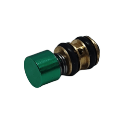 Botão Seringa Tríplice Verde - VB3753 - V&B DO BRASIL