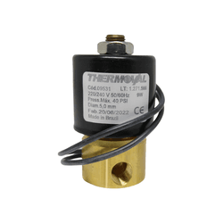 Válvula Bobina 9w 220/240v Rosca Fêmea 1/8 Thermoval 09531 - VB3128 - V&B DO BRASIL