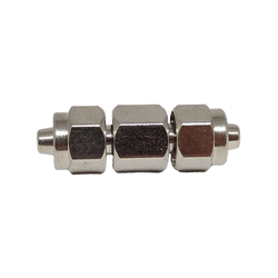 Conexão Reta (Com Porcas) 3,3mm - VB092 - V&B DO BRASIL