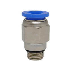 Conexão Engate Rápido Macho (Metal) 08mm X 1/8'' Npt - VB2497 - V&B DO BRASIL