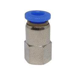 Conexão Engate Rápido Fêmea (Metal) 06mm X 1/8'' Npt - VB2501 - V&B DO BRASIL