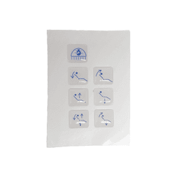 Lexan Pedal Comando Cadeira Gl (Vitotrin) Gnatus - VB2723 - V&B DO BRASIL