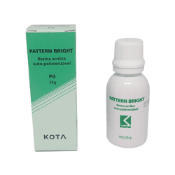 Resina Acrílica Auto-polimerizável Pattern Bright Pó 25g - VB2987 - V&B DO BRASIL
