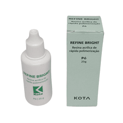 Resina Acrílica Rápida Polimerização Refine Brigth A1 Pó 25g - VB2989... - V&B DO BRASIL
