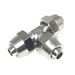 Conexão Tee Metal (Com Porcas) 8mm - VB3385 - V&B DO BRASIL