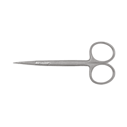 Tesoura Iris Curva 12cm - VB3621 - V&B DO BRASIL
