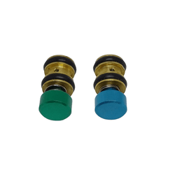 Botão Seringa Tríplice Azul e Verde (Kit 2) - VB3750 - V&B DO BRASIL