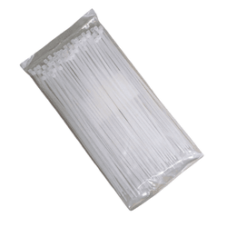Abraçadeira de Nylon 3,0x200mm Branca (Kit 100) - VB3768 - V&B DO BRASIL