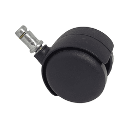 Rodízio para Mocho sem Bucha Pvc (Preto) - VB3835 - V&B DO BRASIL