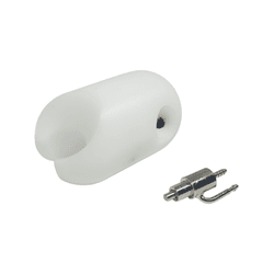 Suporte Kinder Ovo C/ Lingueta e Válvula Compatível Dabi - VB502 - V&B DO BRASIL