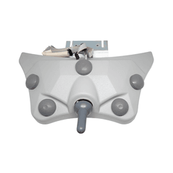 Pedal Joystick 5 Botões Croma (Completo) Dabi - VB522 - V&B DO BRASIL