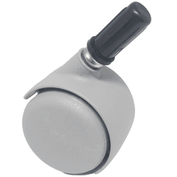 Rodízio P/ Mocho C/ Bucha Pvc (Cinza) Compatível Kavo/outros - VB535 - V&B DO BRASIL