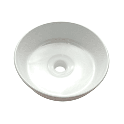 Cuba/bacia Porcelana Bocal Liso 44mm Dabi/gnatus/d700/saevo - VB709 - V&B DO BRASIL