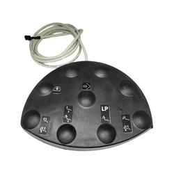 Pedal Comando Odontológico Preto Compatível Kavo - VB3944 - V&B DO BRASIL