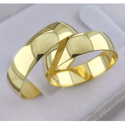 Alianças de Casamento 6mm Posse - 835 - Márcio Joias 1966