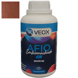 Afio Emborrachado Marrom Fosco - Veox