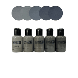 Tinta Acrílica Fosca para Couro e Tecido - Pack Ci... - Veox