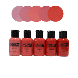 Tinta Acrílica Fosca para Couro e Tecido - Pack Ro... - Veox