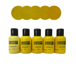 Tinta Acrílica Fosca para Couro e Tecido - Pack Am... - Veox