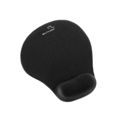 Mouse Pad Com Apoio Gel - Preto - 01627 - Monitoriza Distribuidora