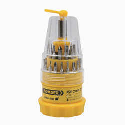 KIT COM 31 CHAVES DE PRECISÃO BOM - 3101 - 03697 - Monitoriza Distribuidora
