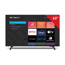 TV LED 43 ROKU FHD SMART (WIF/ROKU) AOC - 03902 - Monitoriza Distribuidora