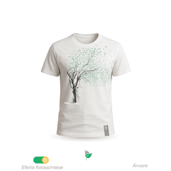 T-Shirt Árvore – Branca - 071 - VIDA BR