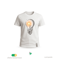 T-shirt Lâmpada – Branca - 070 - VIDA BR