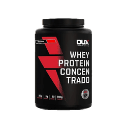 Whey Protein Concentrado Pote 900g Sabor Morango D... - VILA CEREALE