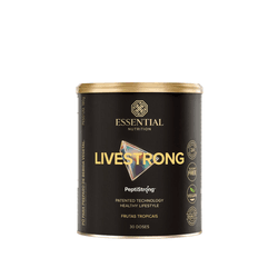 Essentia Livestrong Sabor Frutas Tropicais 180g (3... - VILA CEREALE