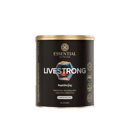 Essentia LiveStrong sabor Neutro 276g (30 doses) - VILA CEREALE