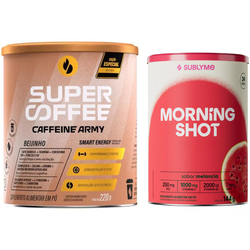 KIT Super Coffee Beijinho 220g + Morning Shot Mela... - VILA CEREALE