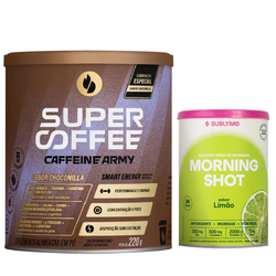 KIT Super Coffee Choconilla 220g + Morning Shot Li... - VILA CEREALE