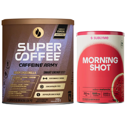 KIT Super Coffee Choconilla 220g + Morning Shot Me... - VILA CEREALE