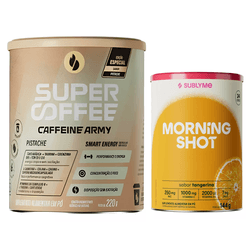 Super Coffee Pistache 220g + Morning Shot Tangerin... - VILA CEREALE