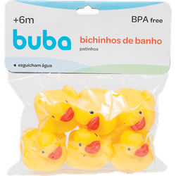 Patinho de Banho Amarelo - VJB9684 - VILA JARDIM STORE BABY