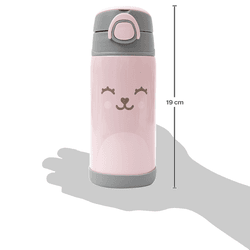 COPO TÉRMICO PAREDE DUPLA GUMY ROSA - VJB12110 - VILA JARDIM STORE BABY