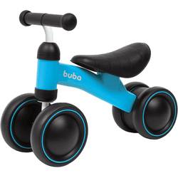 BICICLETA DE EQUILIBRIO 4 RODAS AZUL - VJB13516 - VILA JARDIM STORE BABY