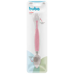 COLHER 2 EM 1 ROSA - VJB15344 - VILA JARDIM STORE BABY