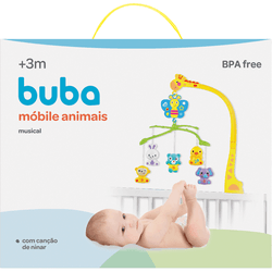 MOBILE MUSICAL ANIMAIS - VJB5849 - VILA JARDIM STORE BABY