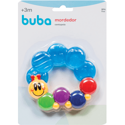 Mordedor c/ água centopéia - VJB9611 - VILA JARDIM STORE BABY
